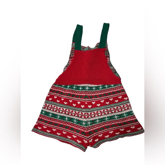 No Boundaries Juniors’ Holiday Santa Romper Sz L - Picture 5 of 9